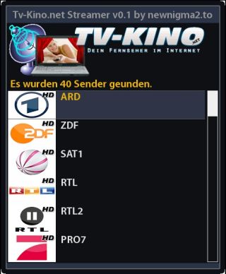 TV-Kino.net tstreamer v0.1 OE 2.0