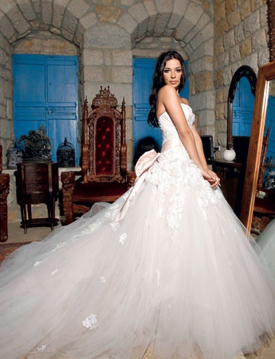 صور زفاف ملكة جمال لبنان 2007 نادين نجيم - صور ملكة جمال لبنان 2007 - صور نادين نجيم 2013