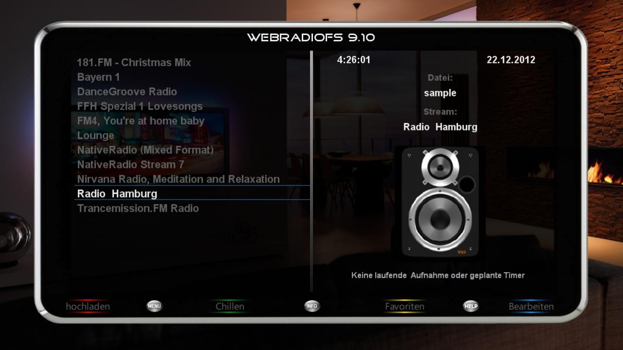 Valerie Project WebradioFS plugin under radio integration
