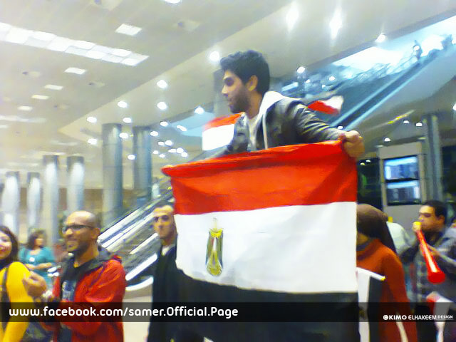 صور المشترك سامر ابو طالب في مطار القاهرة برنامج احلى صوت The Voice