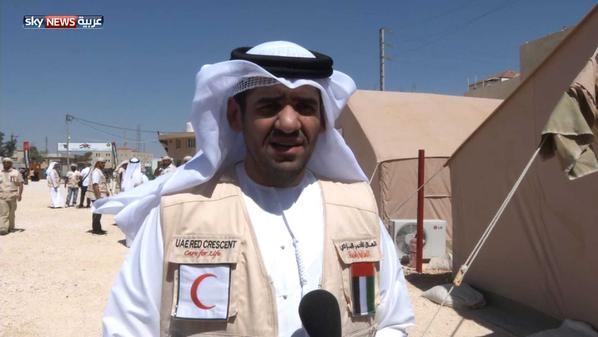 صور حسين الجسمي في الاردن 2012 - صور حسين الجسمي في مخيم الزعتري 2012