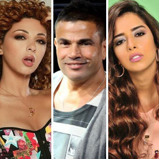 بالصور - أكثر النجوم العرب شعبية على تويتر في 2012-صور مشاهير العرب 2012 - صور فنانين الاكثر شعبية 2013