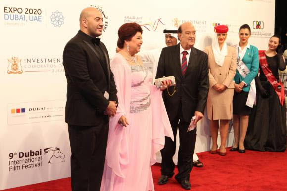 أزياء الفنانات في مهرجان دبي السينمائي الدولي 2012/2013 - فساتين النجمات في مهرجان دبي السينمائي الدورة التاسعة 2012/2013